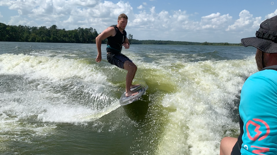 Wakesurf Conroe coaching session